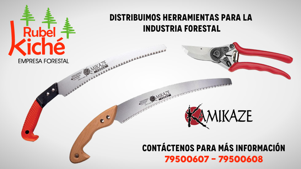 Herramientas para el trabajo forestal